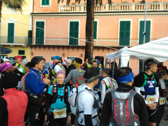 Beim Start vom Maremontana Trail