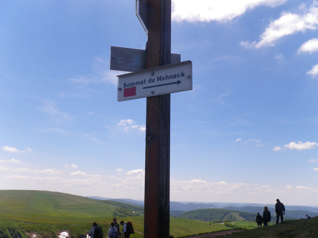 zum Gipfel des Hohneck