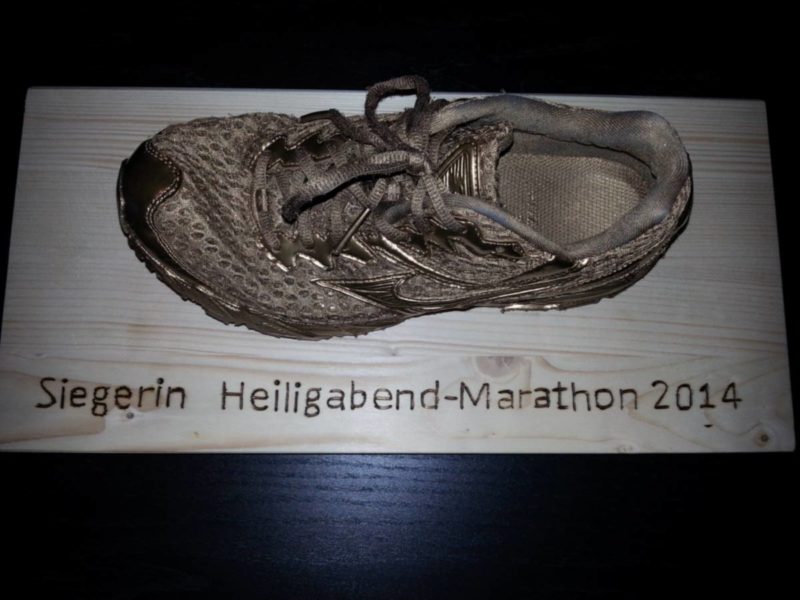 Bärenfels Heiligabend Marathon 2014 Siegerin
