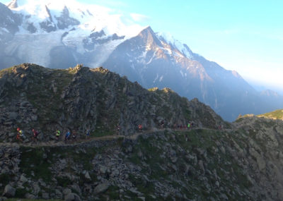80 km du Mont-Blanc Aufstieg zum Brévent