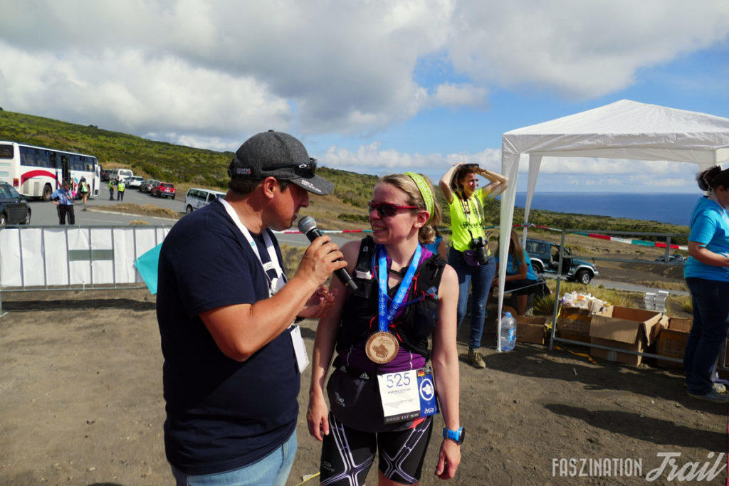 Azores Trail Run:: Ziel Capelinhos