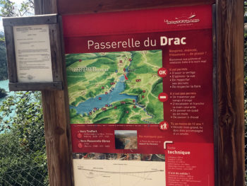 Trail des Passerelles du Monteynard 2018 - Passerelle du Drac