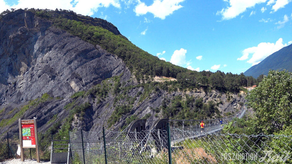 Trail des Passerelles du Monteynard 2018 - Passerelle de l'Ébron