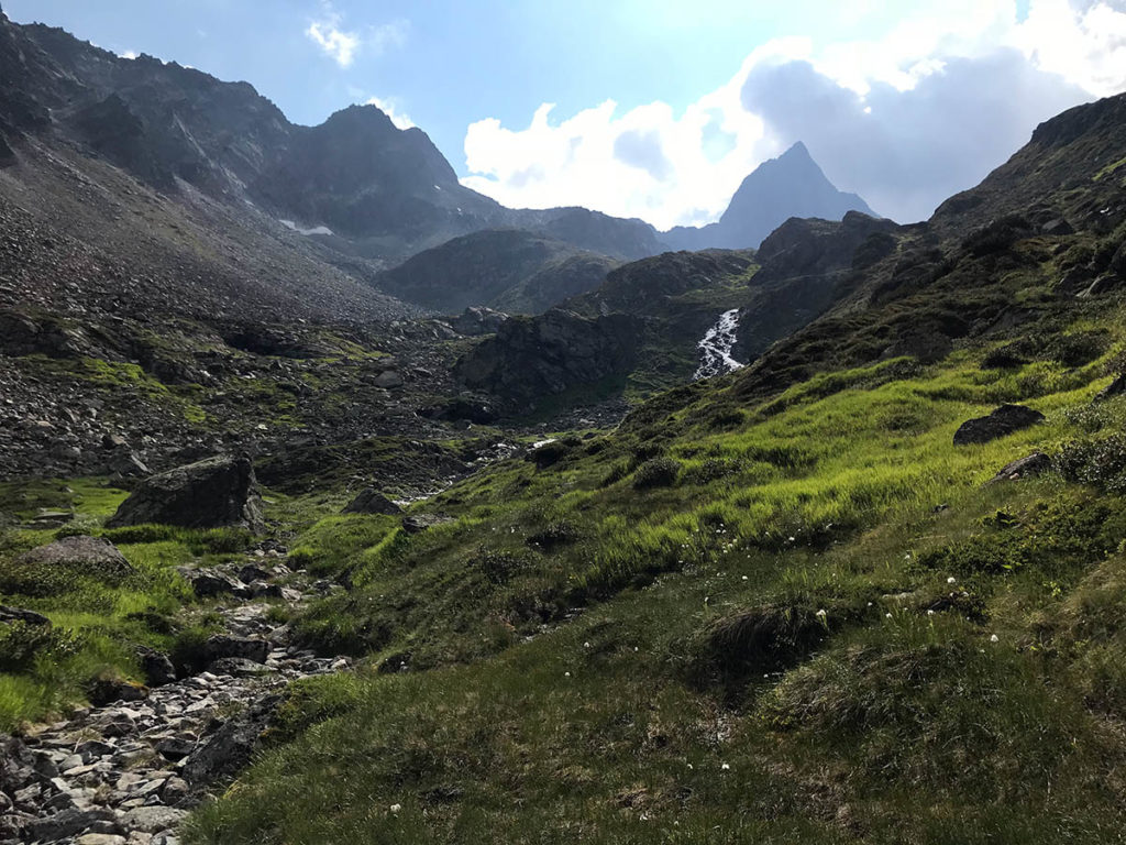 Pitz Alpine 2018 Mittelbergsee und Kaunergrat