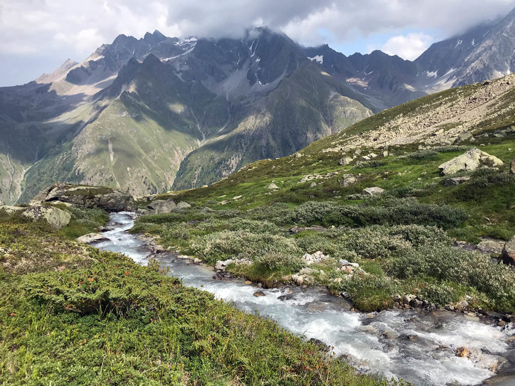 Pitz Alpine 2018 Mittelbergsee und Kaunergrat